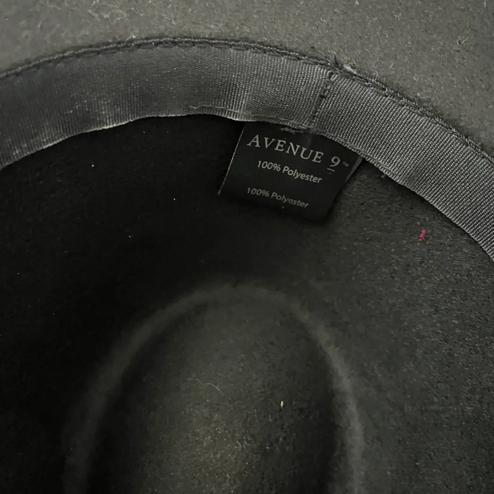 Avenue Black Fedora Subtle Gold Detail - Picture 6 of 8